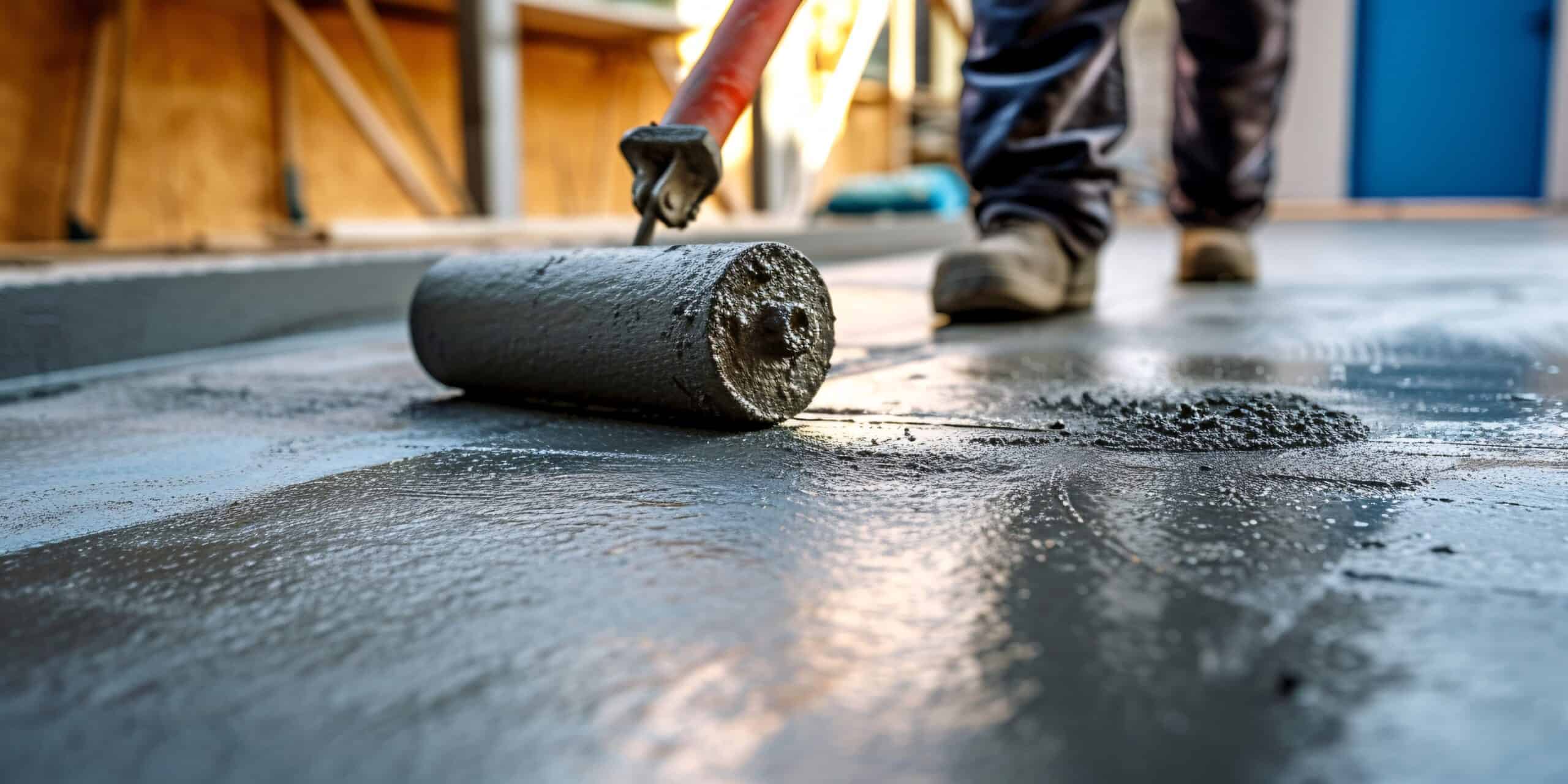Concrete Coating application at Cary facility