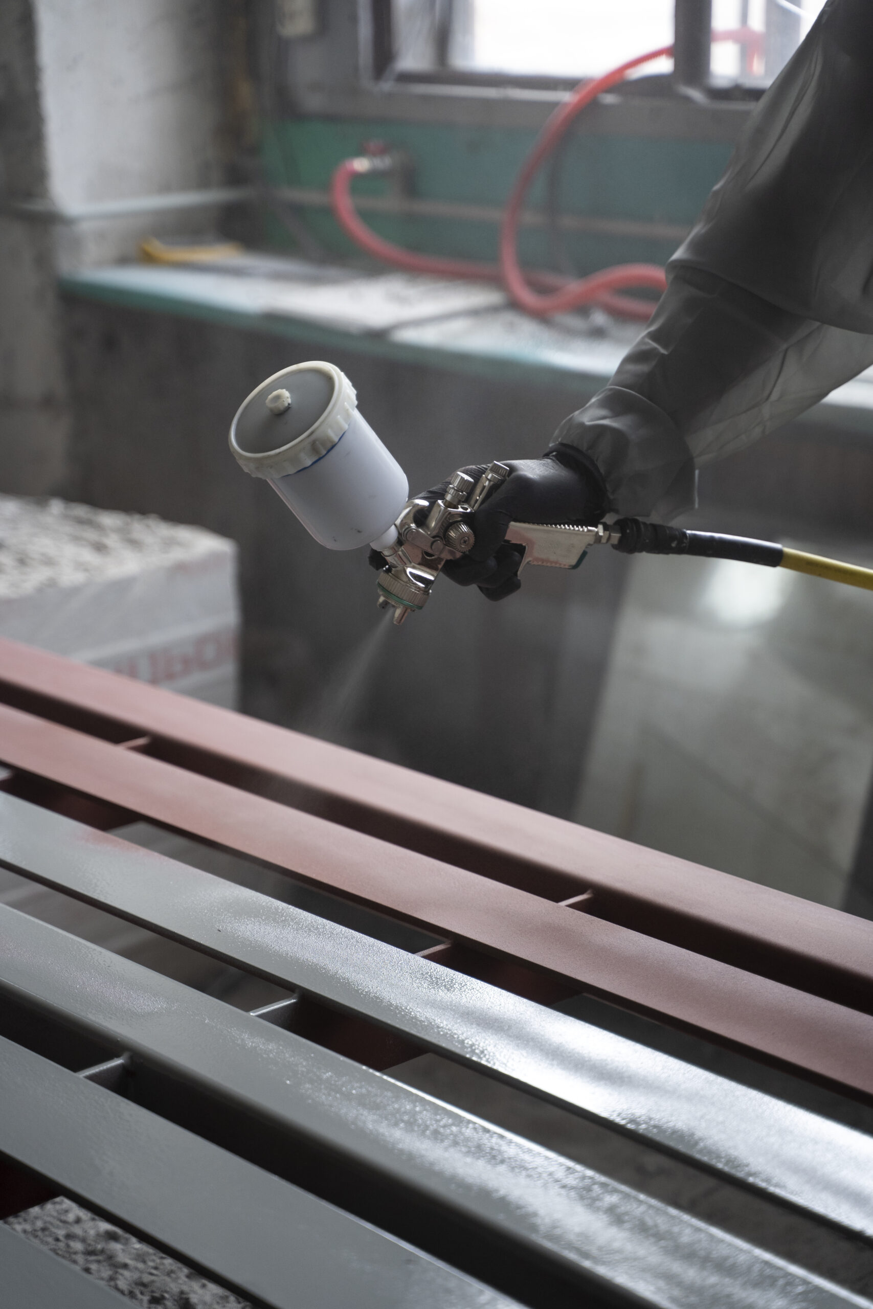 Industrial Painting application at Durham facility