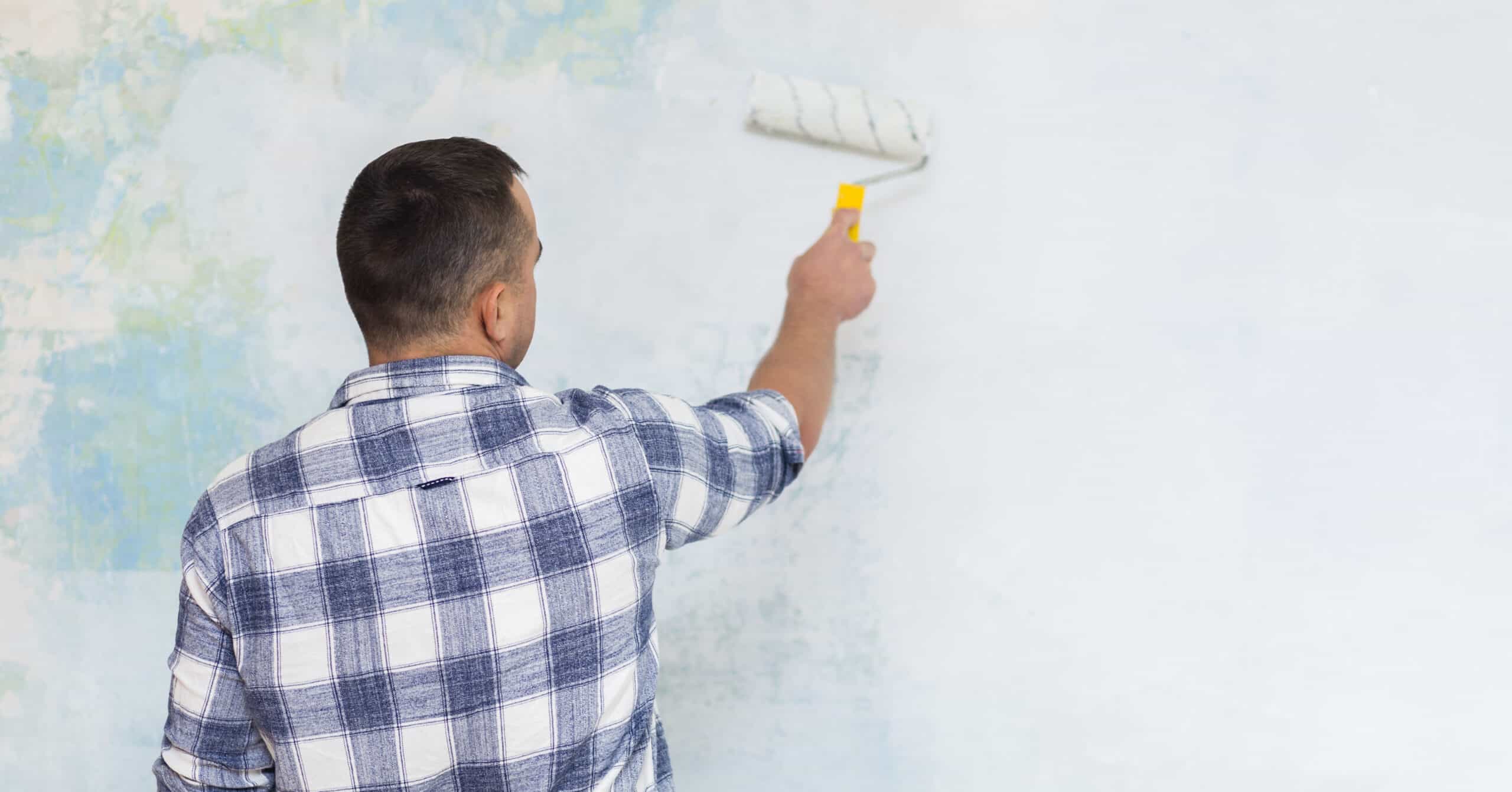 Commercial Painting preparation at Apex facility